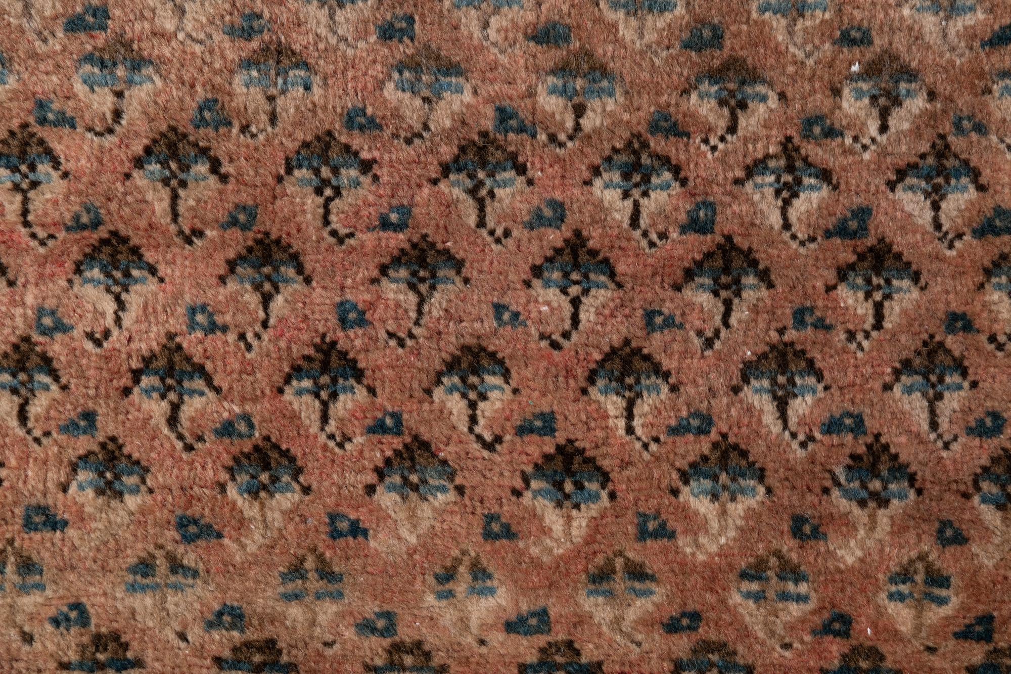 3' 9 x 7' 4 Hand Knotted Ultra Vintage Persian Wool Rug