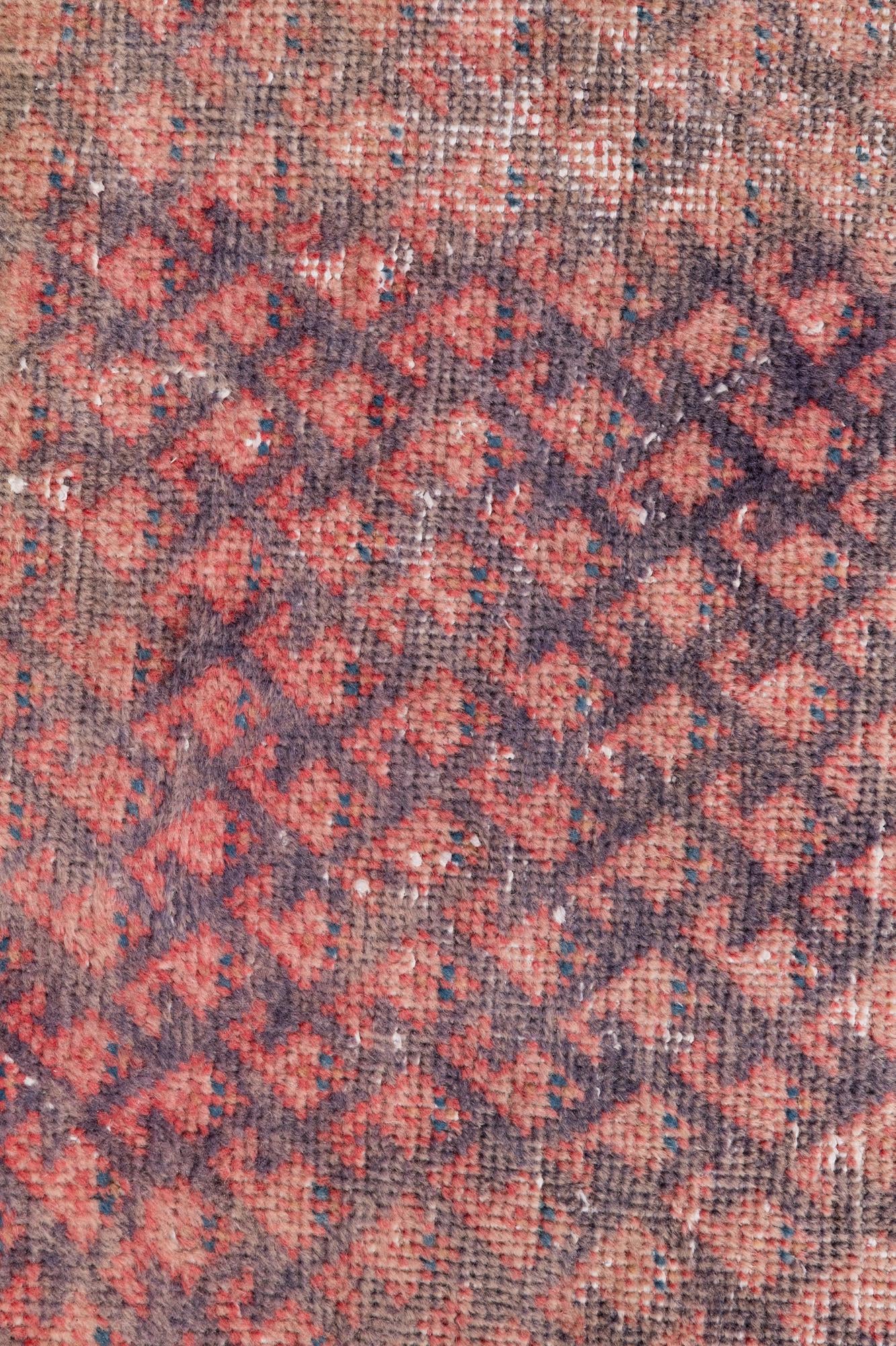 3' 4 x 6' 3 Hand Knotted Ultra Vintage Persian Wool Rug