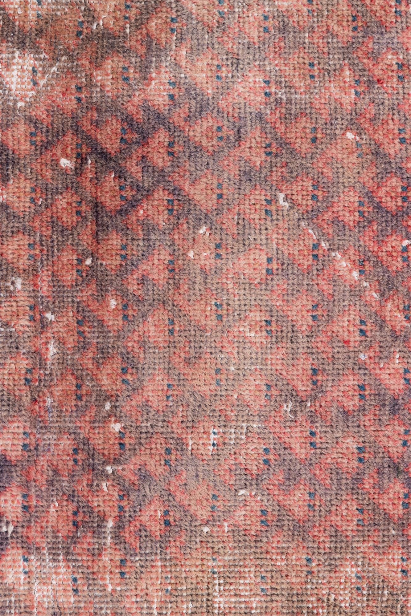 3' 4 x 6' 3 Hand Knotted Ultra Vintage Persian Wool Rug