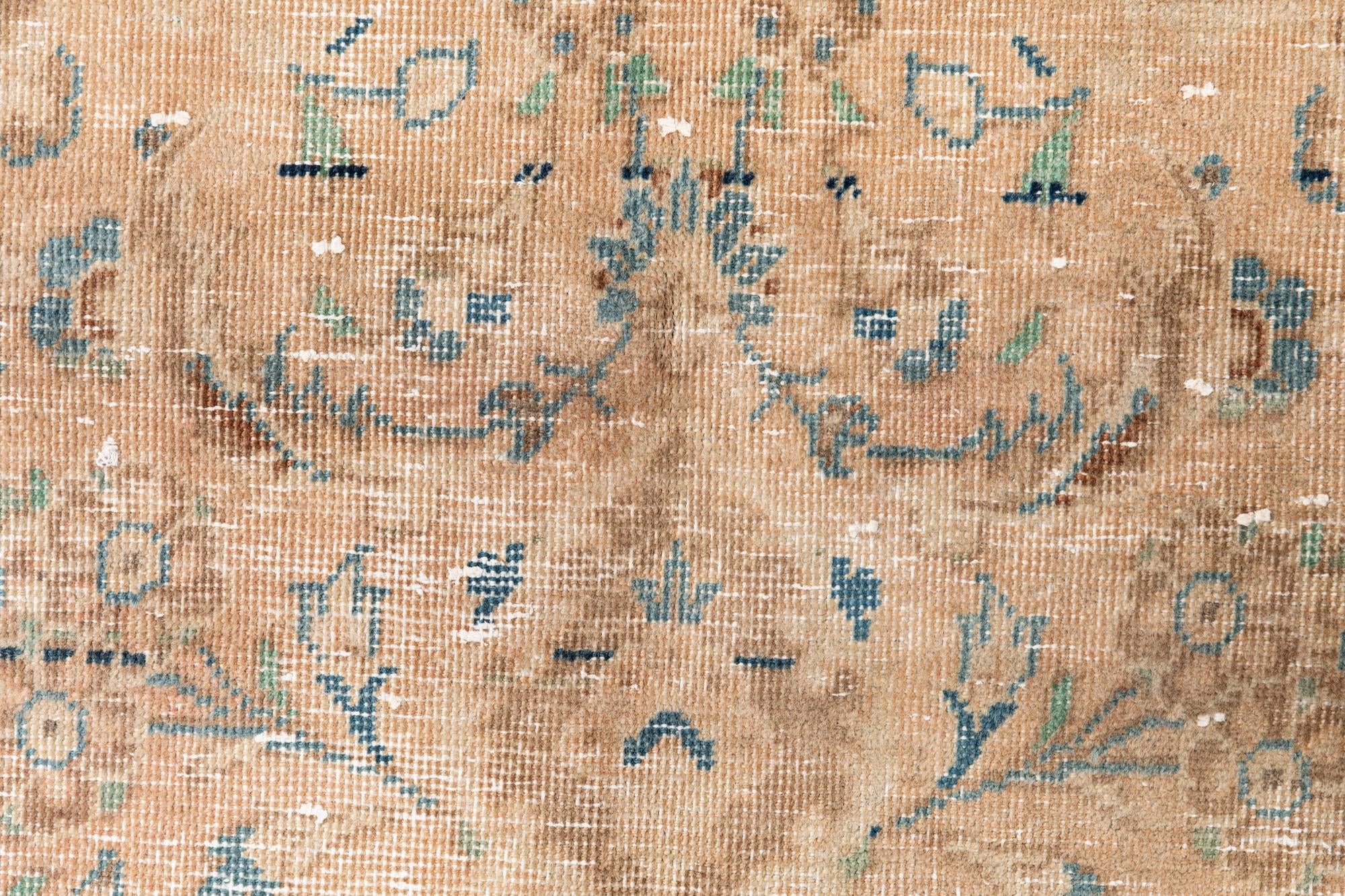 4' 2 x 6' 5 Hand Knotted Ultra Vintage Persian Wool Rug