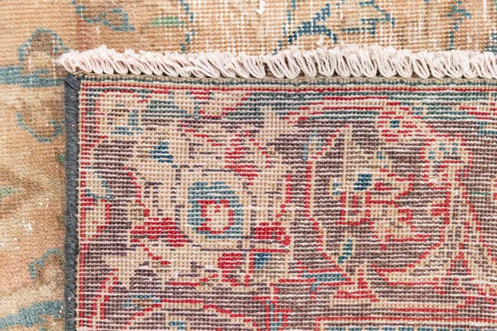 4' 2 x 6' 5 Hand Knotted Ultra Vintage Persian Wool Rug