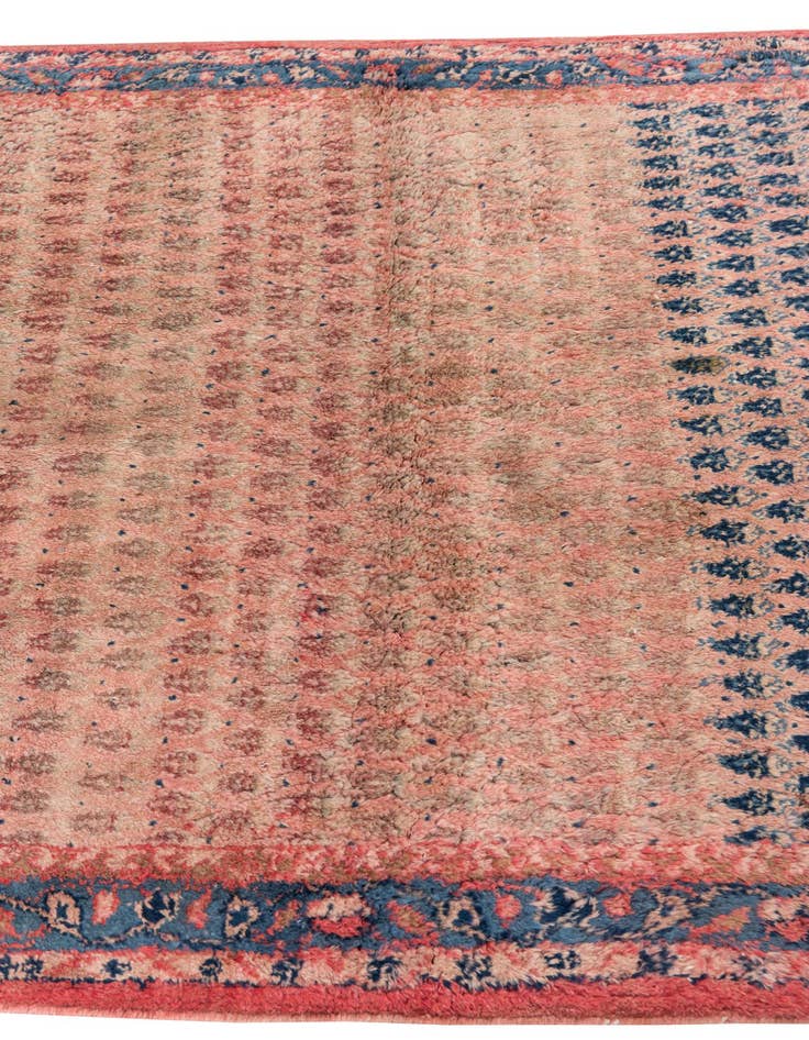 Detail image of 3' 10 x 7' 2  Hand Knotted Ultra Vintage Persian Wool Rug