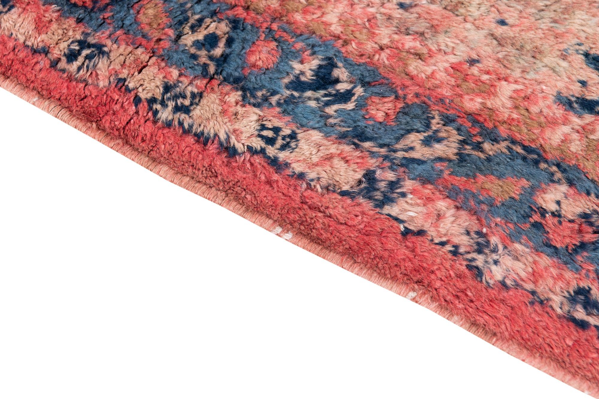 3' 10 x 7' 2 Hand Knotted Ultra Vintage Persian Wool Rug