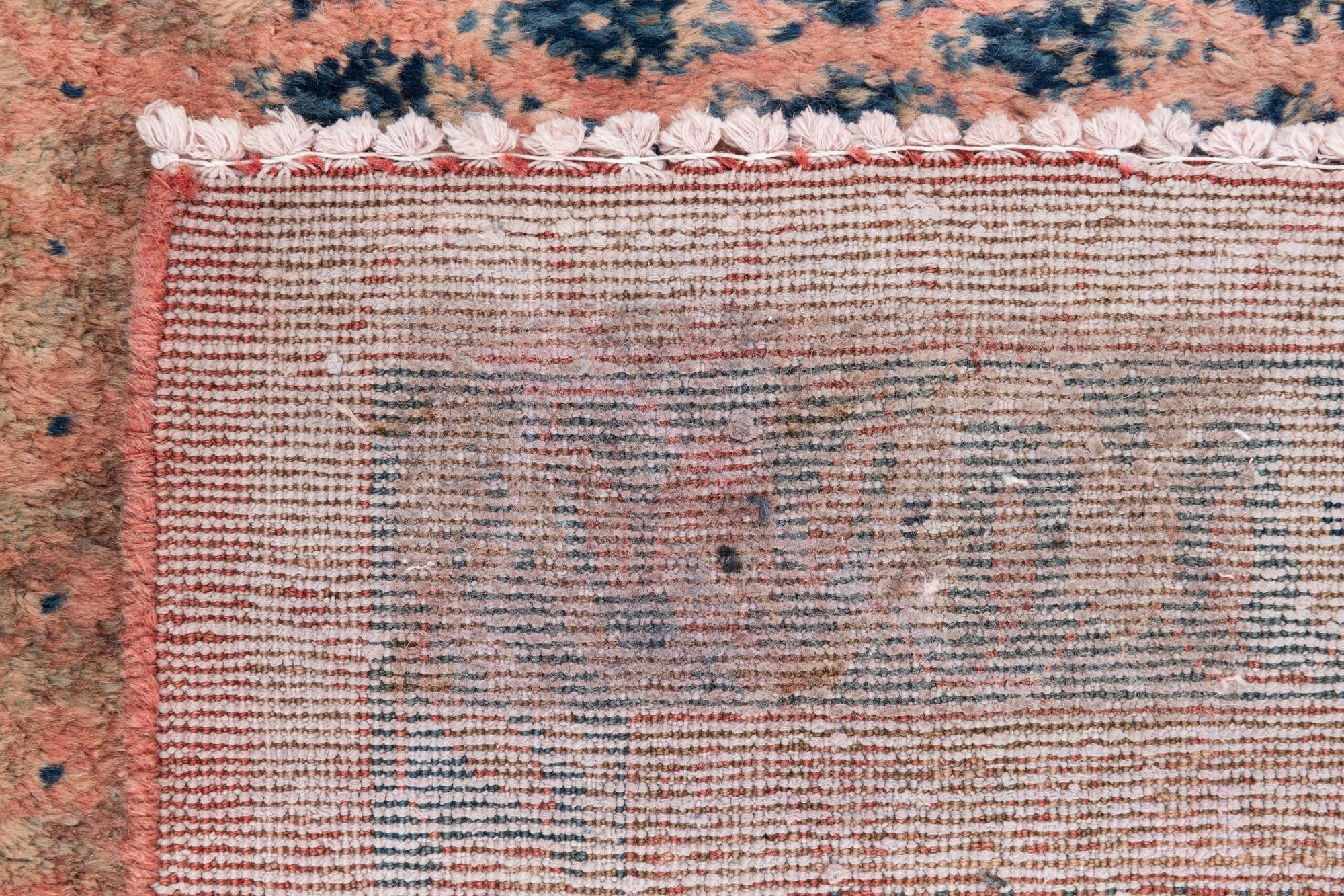 3' 10 x 7' 2 Hand Knotted Ultra Vintage Persian Wool Rug