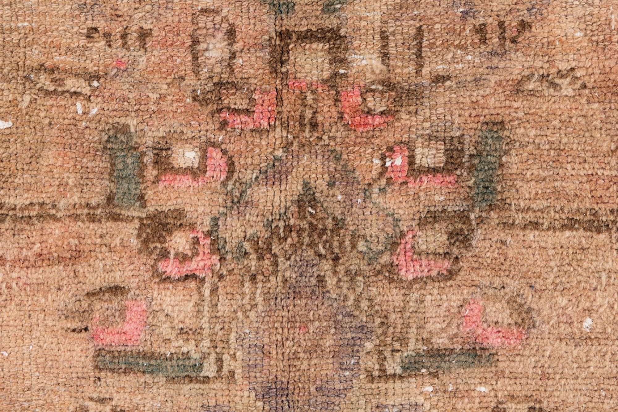 5' 4 x 9' 4 Hand Knotted Ultra Vintage Persian Wool Rug