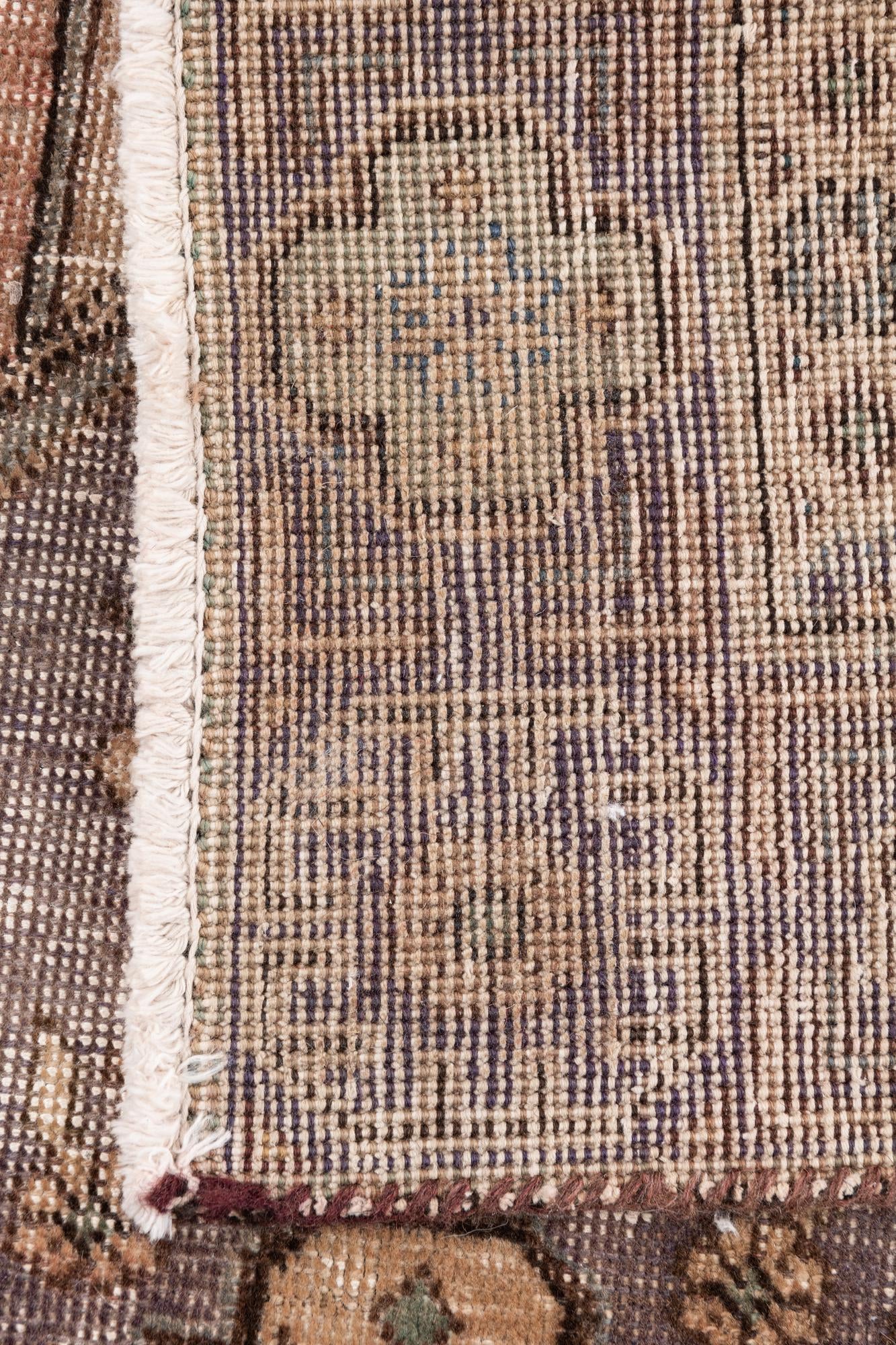 4' 4 x 6' Hand Knotted Ultra Vintage Persian Wool Rug