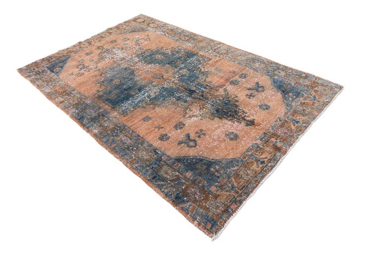 Detail image of 5' x 7' 3 Hand Knotted Ultra Vintage Persian Wool Rug