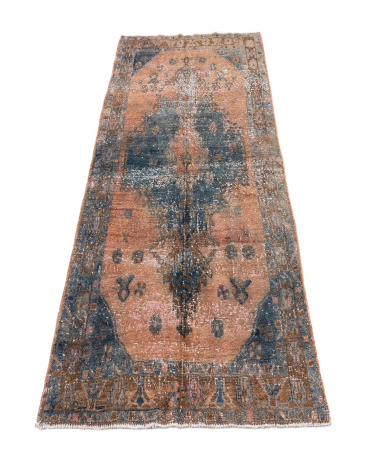 Detail image of 5' x 7' 3  Hand Knotted Ultra Vintage Persian Wool Rug