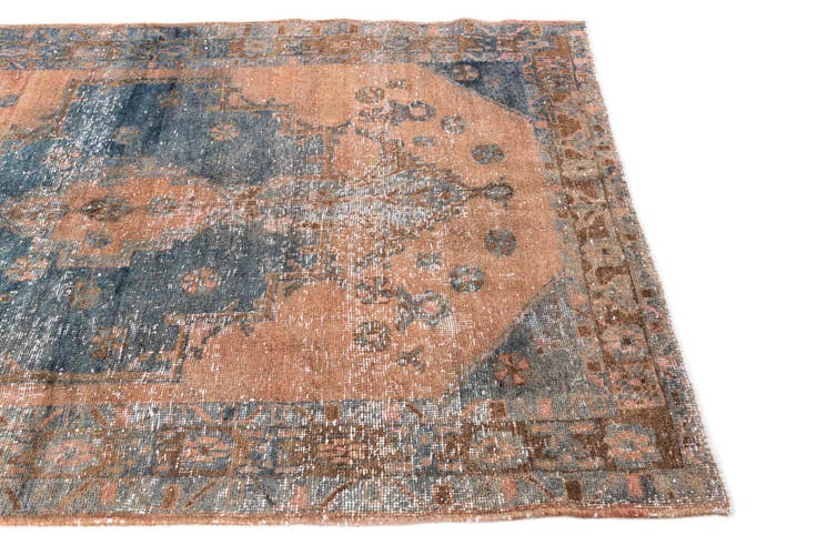 Detail image of 5' x 7' 3 Hand Knotted Ultra Vintage Persian Wool Rug