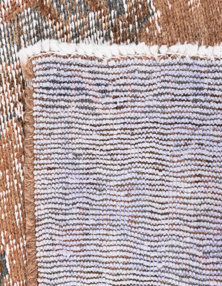 Detail image of 5' x 7' 3  Hand Knotted Ultra Vintage Persian Wool Rug