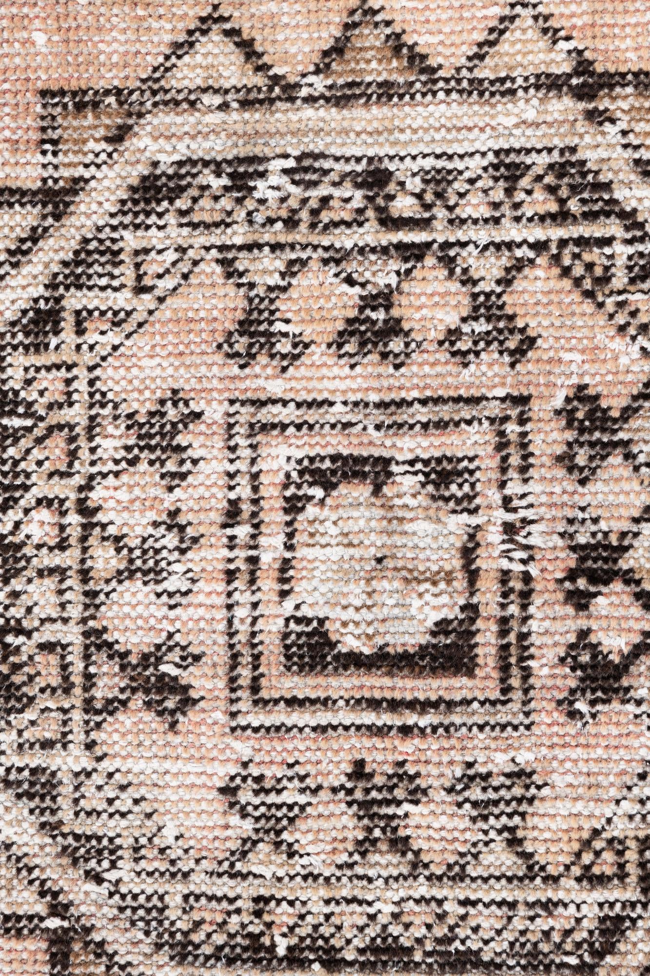 3' 7 x 6' Hand Knotted Ultra Vintage Persian Wool Rug