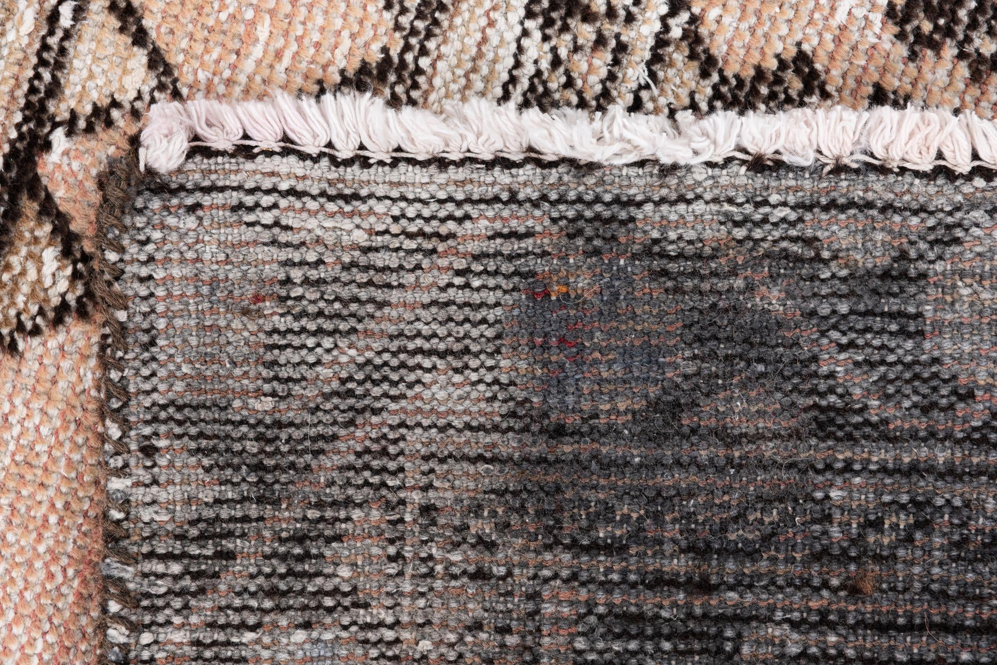 3' 7 x 6' Hand Knotted Ultra Vintage Persian Wool Rug