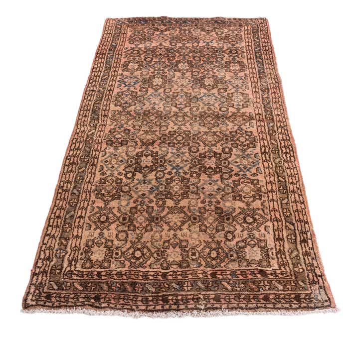105cm x 190cm Handgeknüpft Ultra Vintage Persisch Wolle Teppich