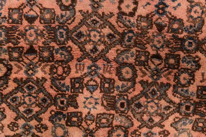 105cm x 190cm Handgeknüpft Ultra Vintage Persisch Wolle Teppich