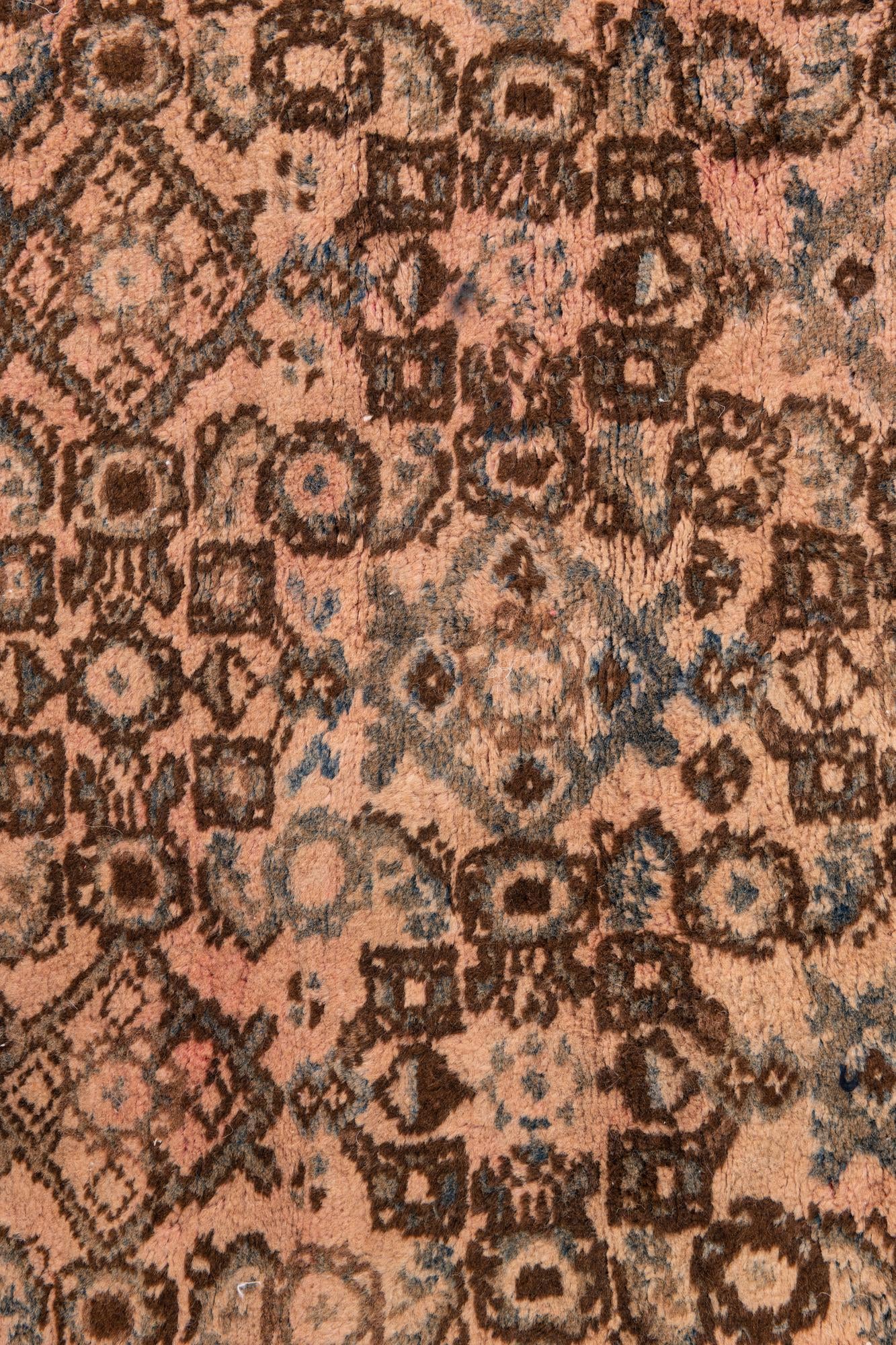 3' 5 x 6' 2 Hand Knotted Ultra Vintage Persian Wool Rug