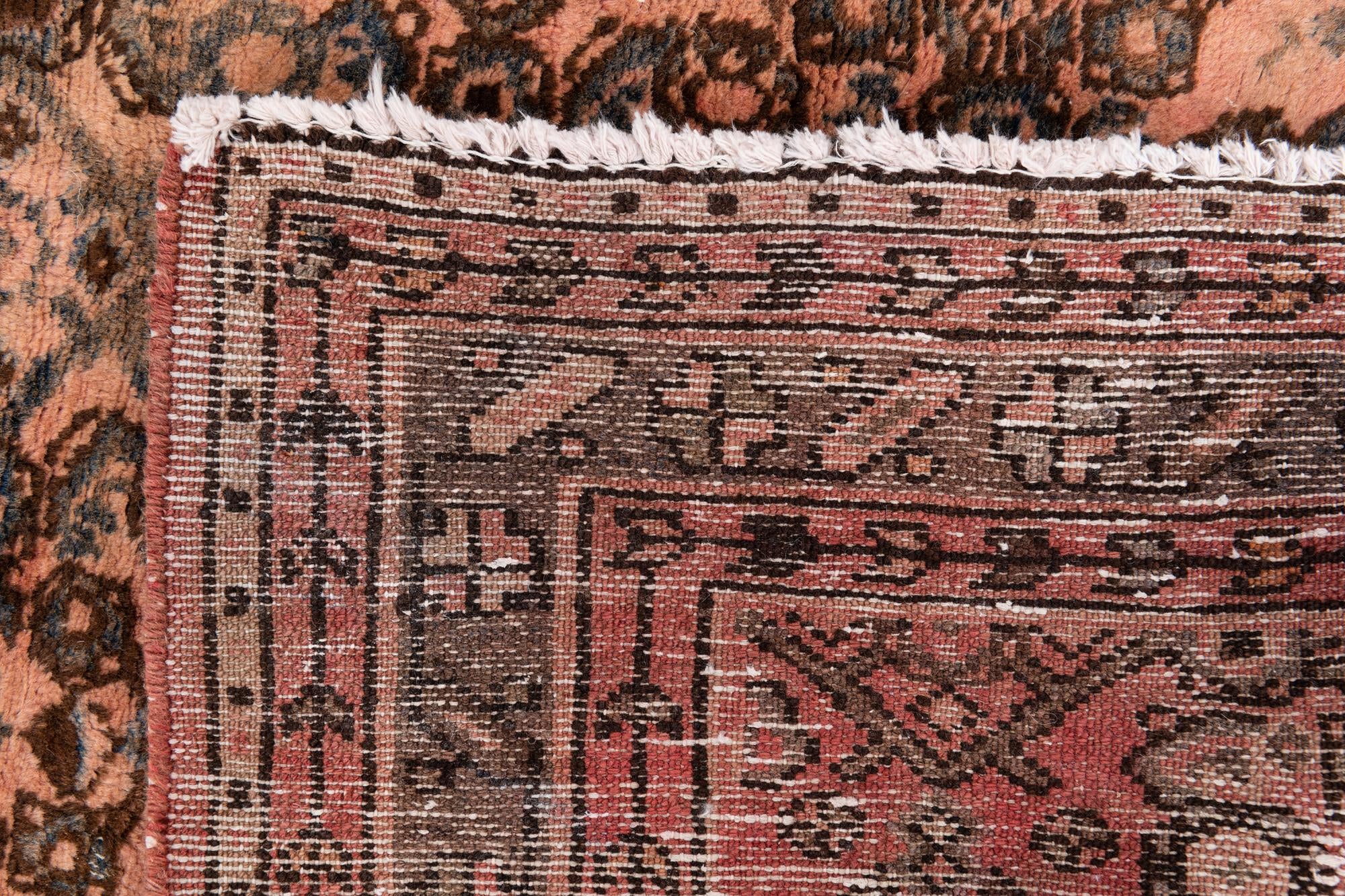 3' 5 x 6' 2 Hand Knotted Ultra Vintage Persian Wool Rug