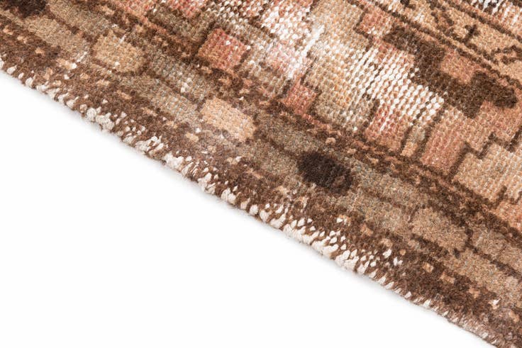 Detail image of 4' x 6' Hand Knotted Ultra Vintage Persian Wool Rug