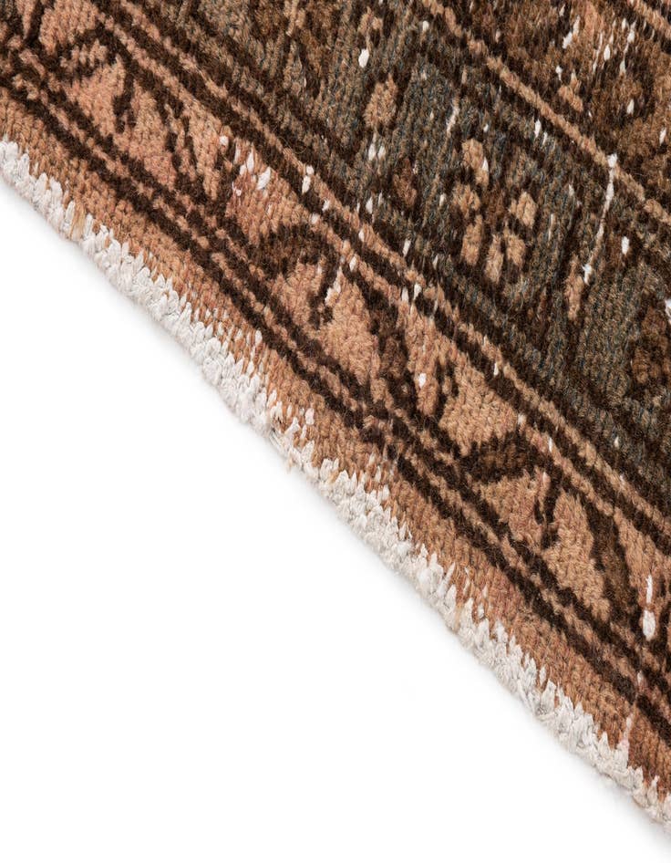 Detail image of 4' 1 x 6' 2  Hand Knotted Ultra Vintage Persian Wool Rug