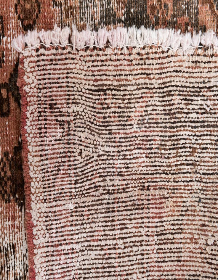 Detail image of 4' 1 x 6' 2  Hand Knotted Ultra Vintage Persian Wool Rug