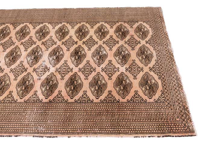 130cm x 185cm Handgeknoopt Ultra Vintage Perzisch Wol Vloerkleed