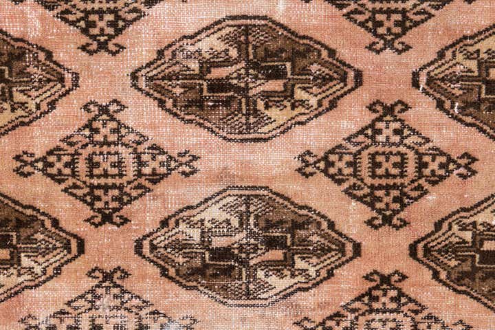 130cm x 185cm Handgeknoopt Ultra Vintage Perzisch Wol Vloerkleed