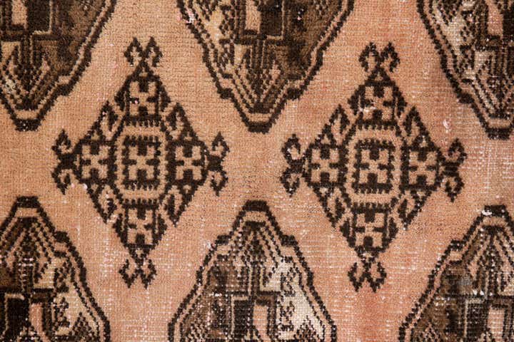 130cm x 185cm Handgeknoopt Ultra Vintage Perzisch Wol Vloerkleed