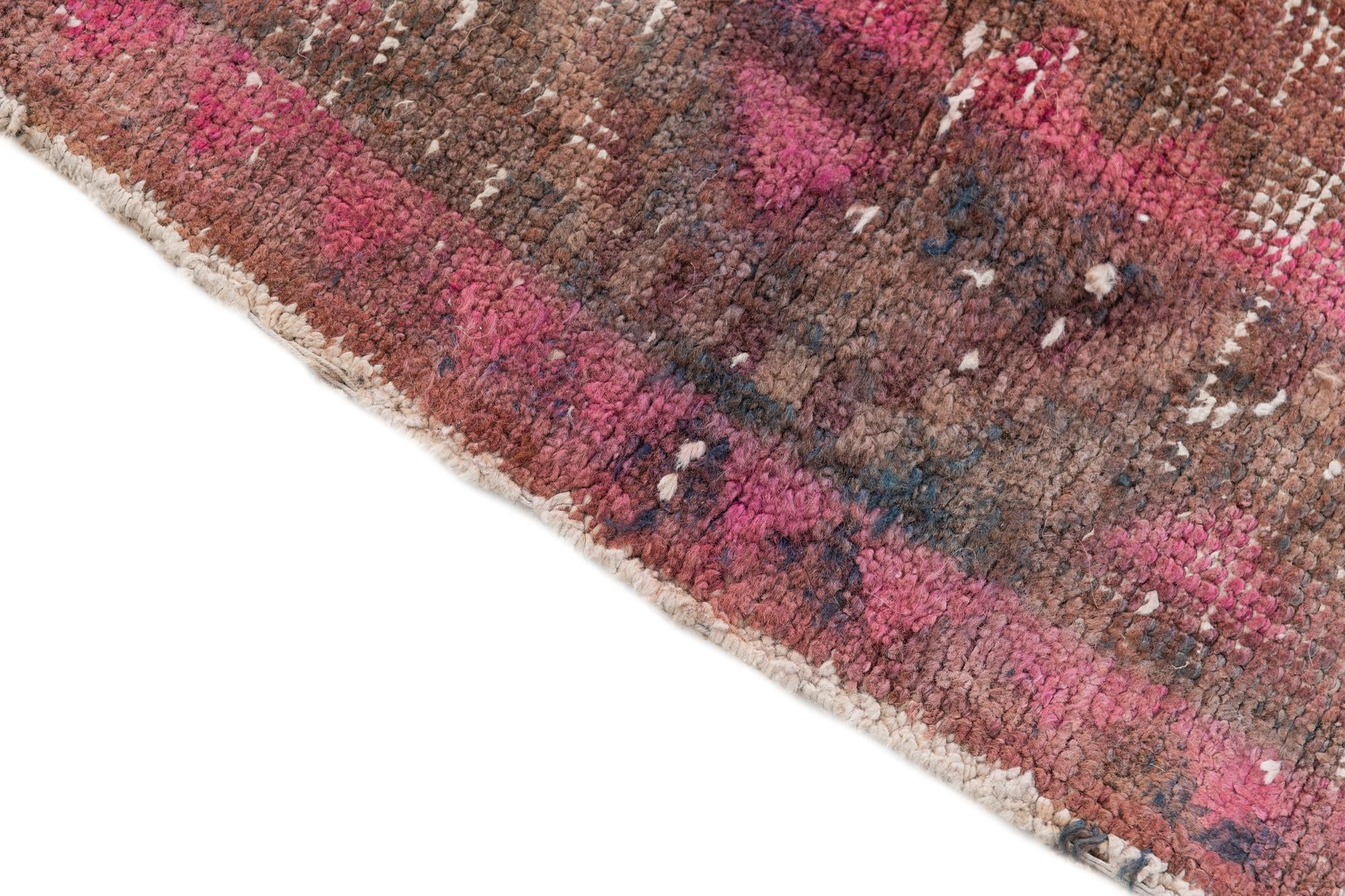 5' x 6' Hand Knotted Ultra Vintage Persian Wool Rug