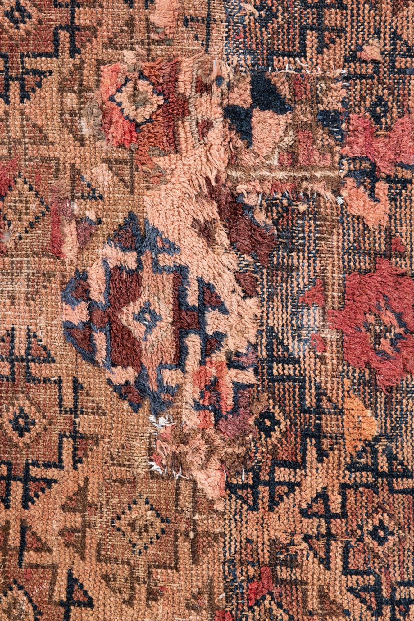 3' 1 x 5' 5 Hand Knotted Ultra Vintage Persian Wool Rug