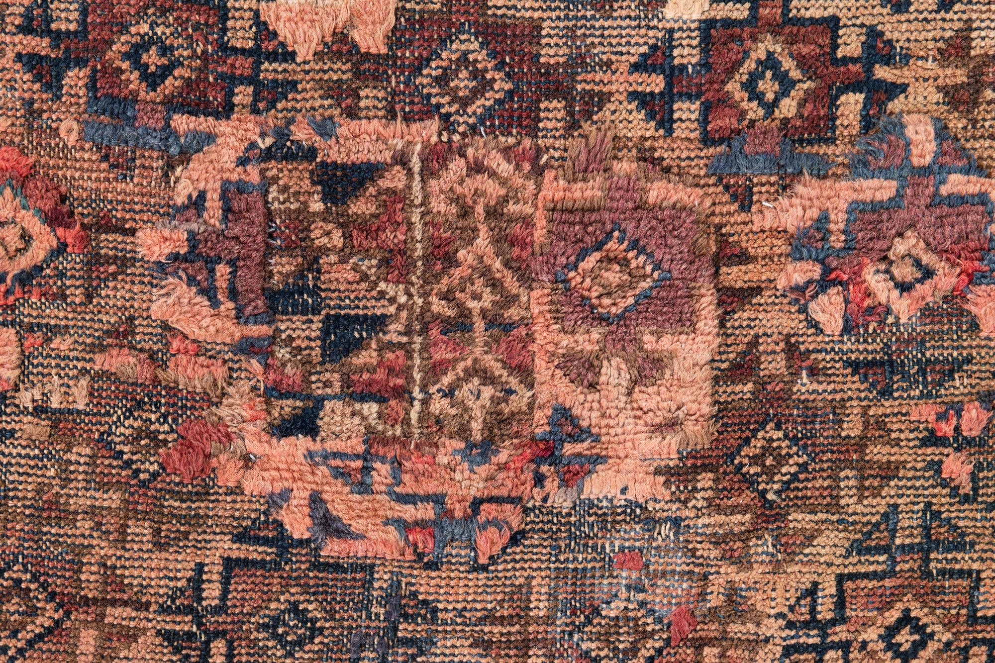 3' 1 x 5' 5 Hand Knotted Ultra Vintage Persian Wool Rug