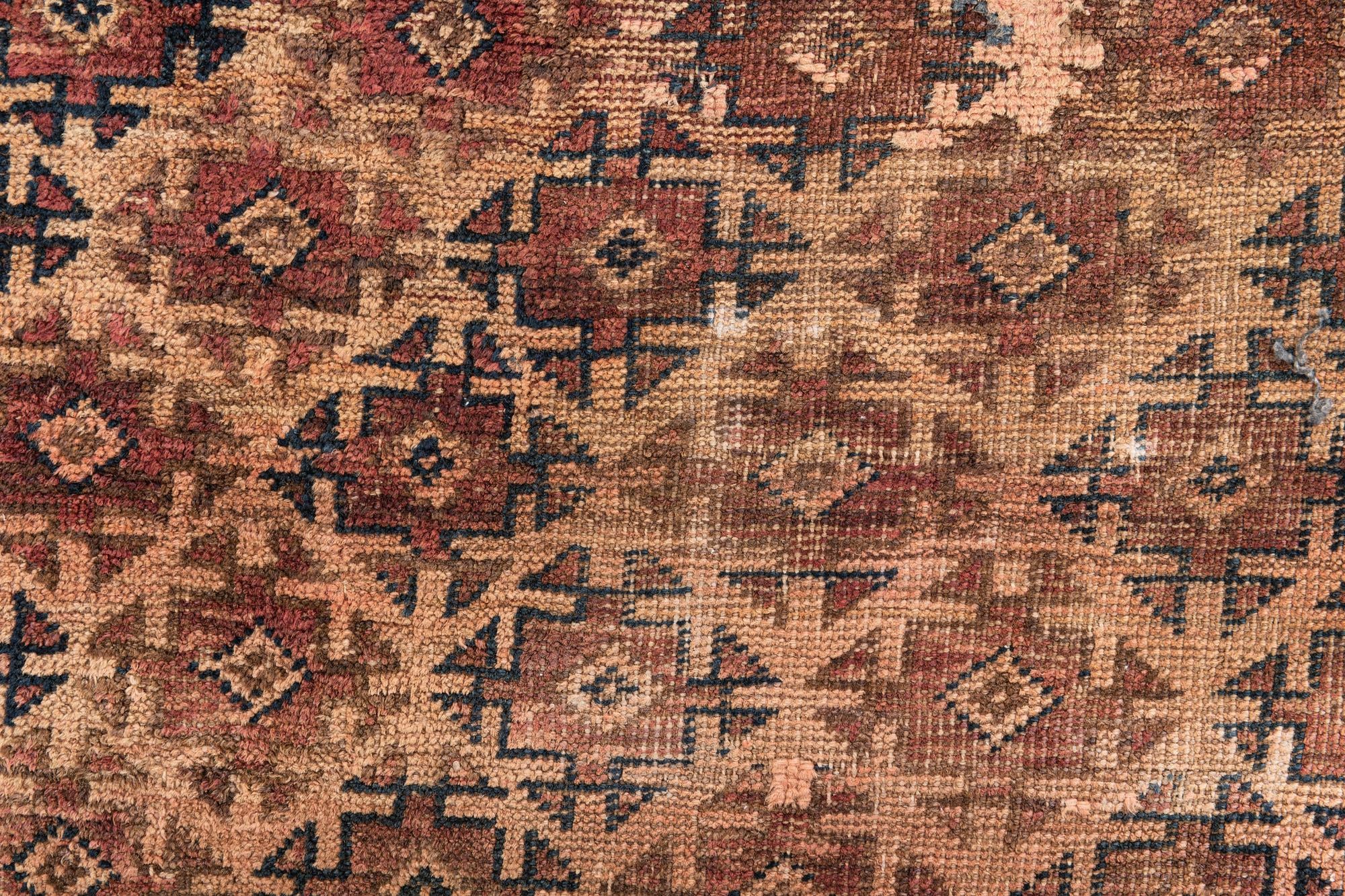 3' 1 x 5' 5 Hand Knotted Ultra Vintage Persian Wool Rug