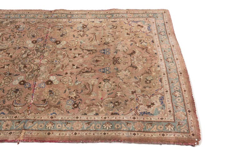 Detail image of 3' 6 x 6' Hand Knotted Ultra Vintage Persian Wool Rug