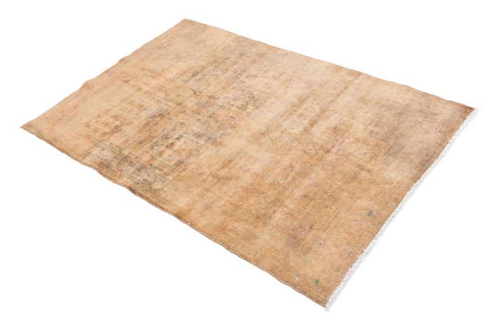 3' 5 x 5' Hand Knotted Ultra Vintage Persian Wool Rug