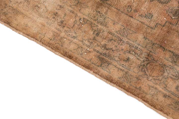 3' 5 x 5' Hand Knotted Ultra Vintage Persian Wool Rug