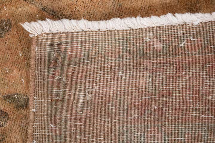 3' 5 x 5' Hand Knotted Ultra Vintage Persian Wool Rug