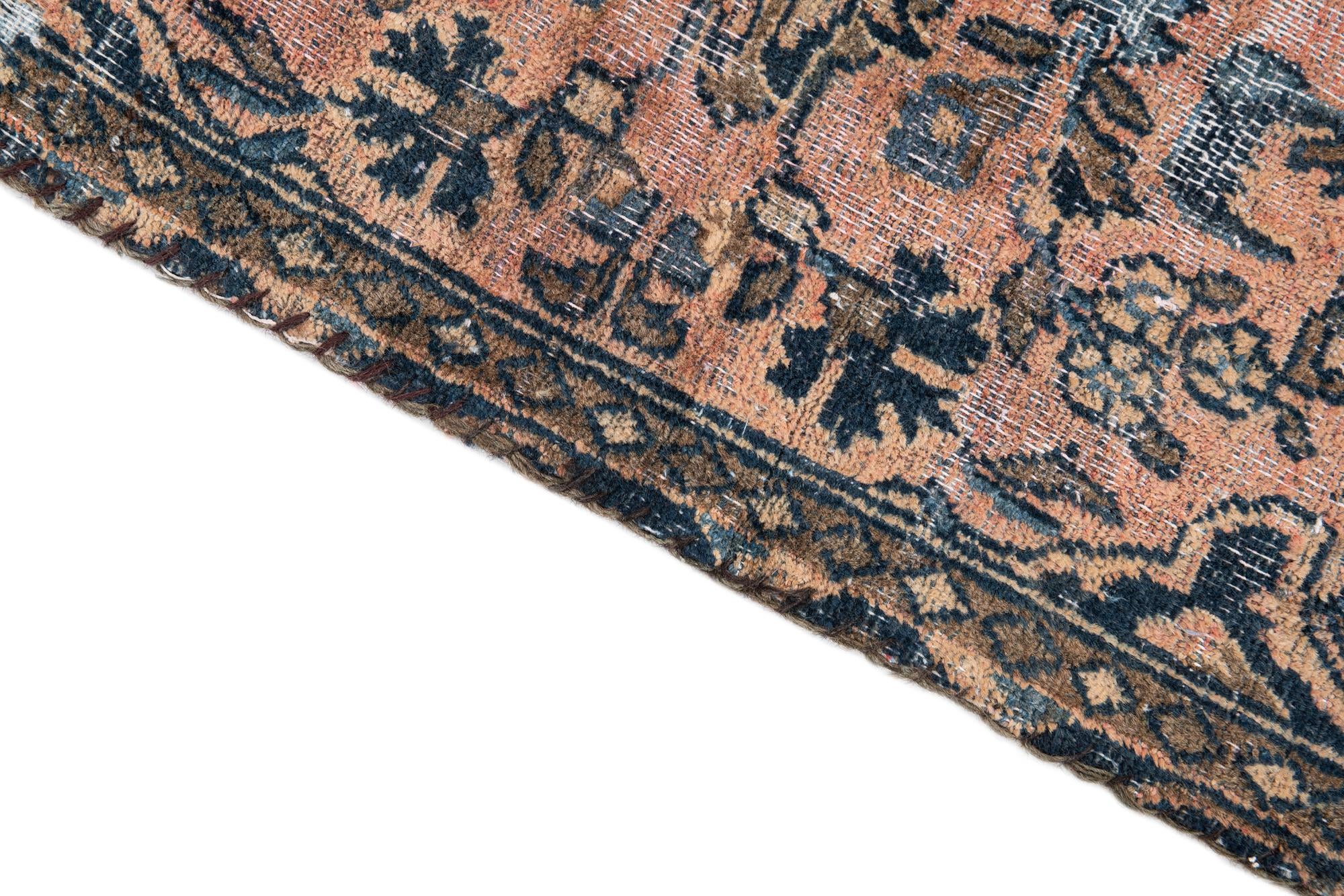 3' 3 x 5' 5 Hand Knotted Ultra Vintage Persian Wool Rug