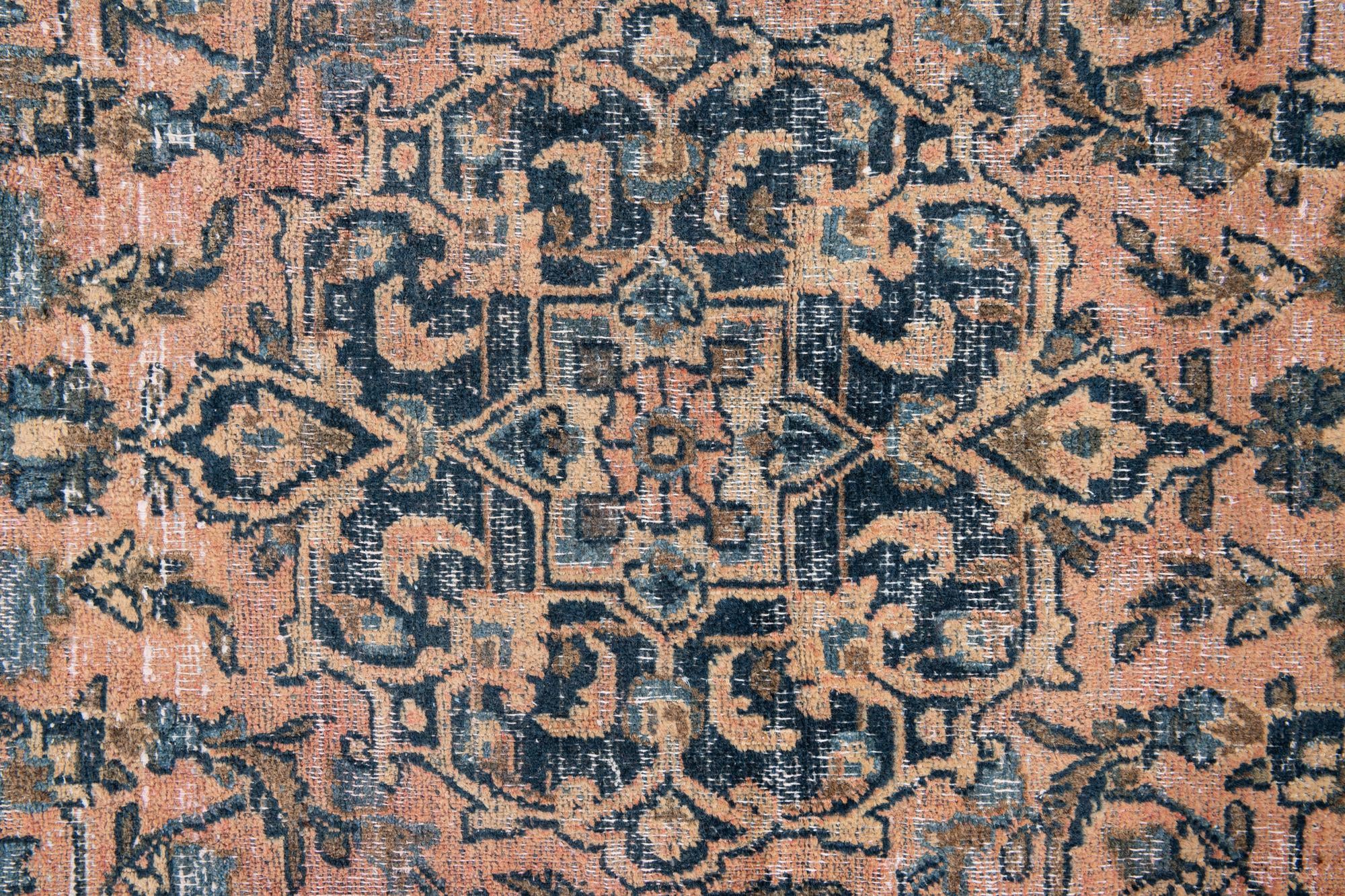 3' 3 x 5' 5 Hand Knotted Ultra Vintage Persian Wool Rug