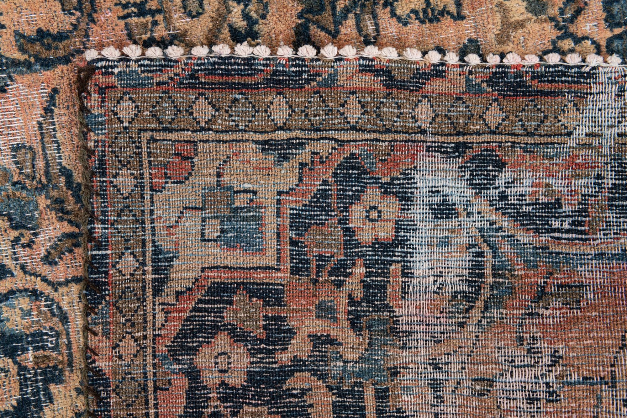 3' 3 x 5' 5 Hand Knotted Ultra Vintage Persian Wool Rug