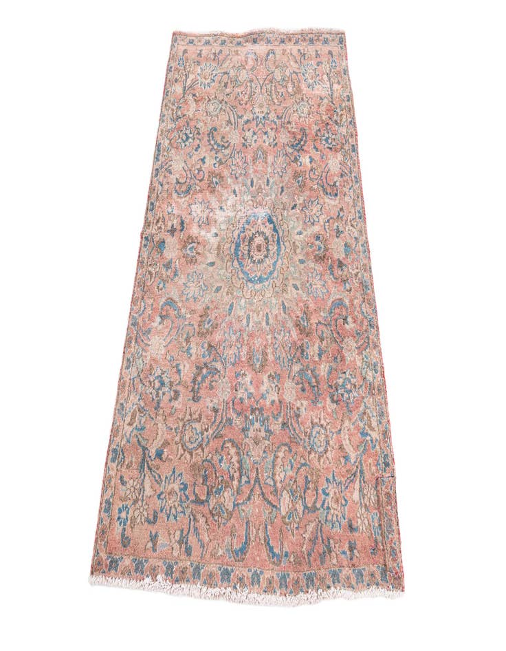 Detail image of 3' x 4' 10  Hand Knotted Ultra Vintage Persian Wool Rug