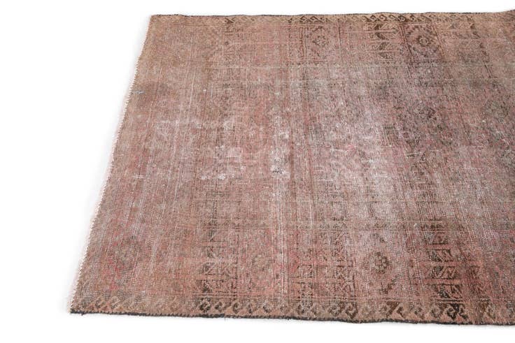 Detail image of 3' 9 x 6' 1 Hand Knotted Ultra Vintage Persian Wool Rug