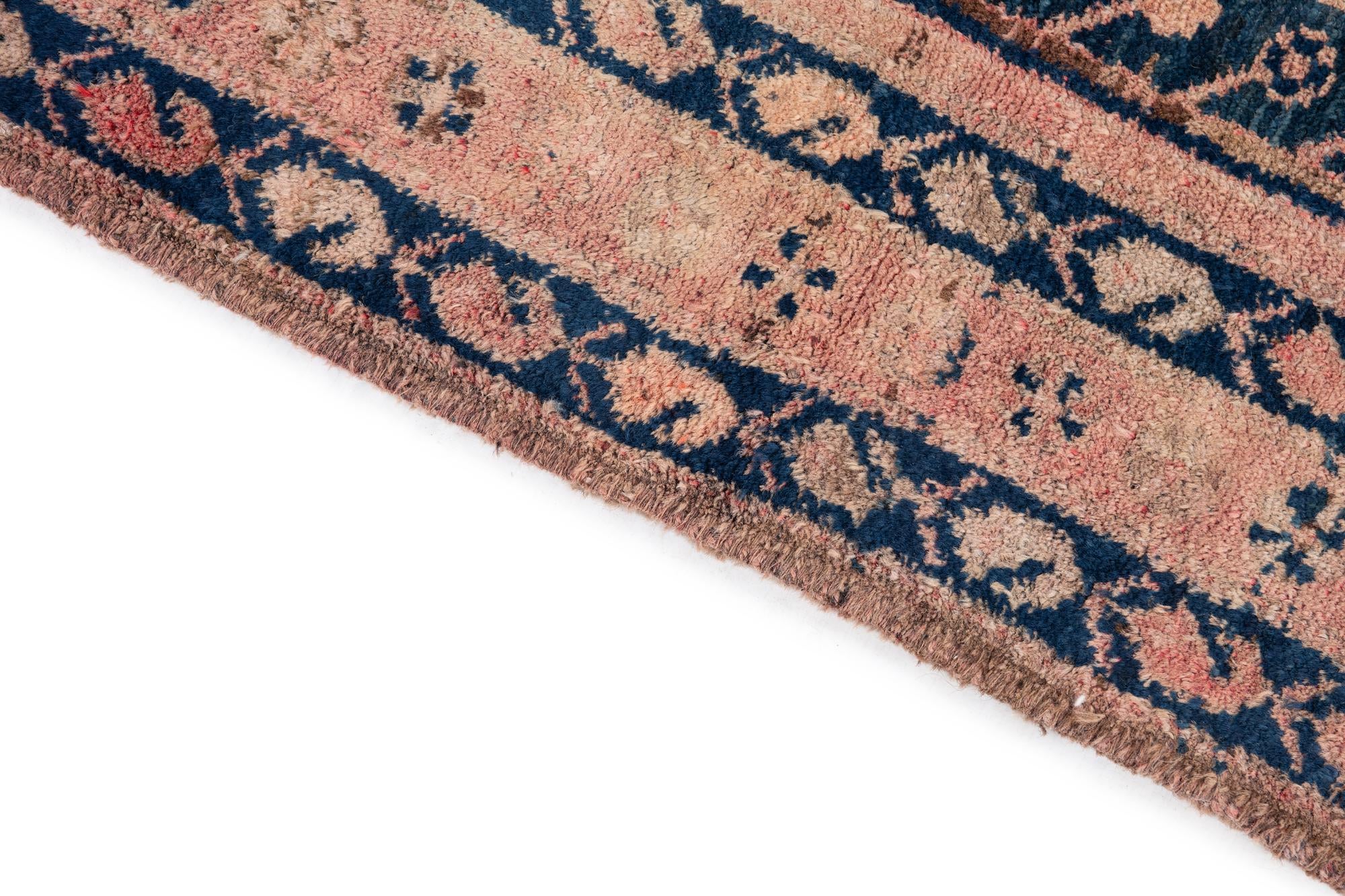 3' 10 x 6' 9 Hand Knotted Ultra Vintage Persian Wool Rug