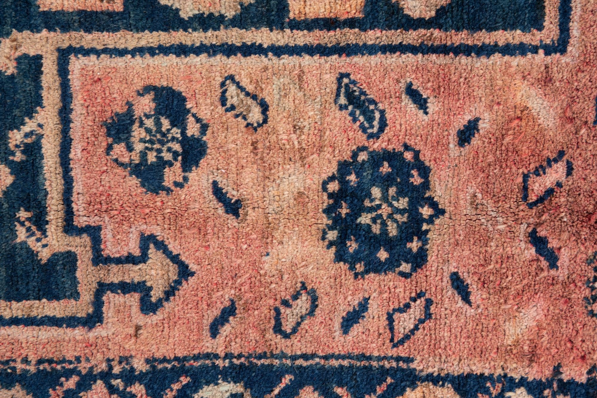 3' 10 x 6' 9 Hand Knotted Ultra Vintage Persian Wool Rug