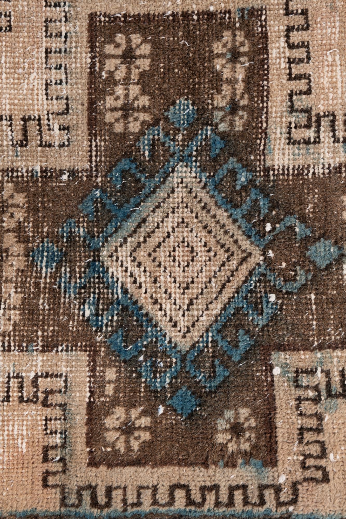 3' 10 x 5' Hand Knotted Ultra Vintage Persian Wool Rug