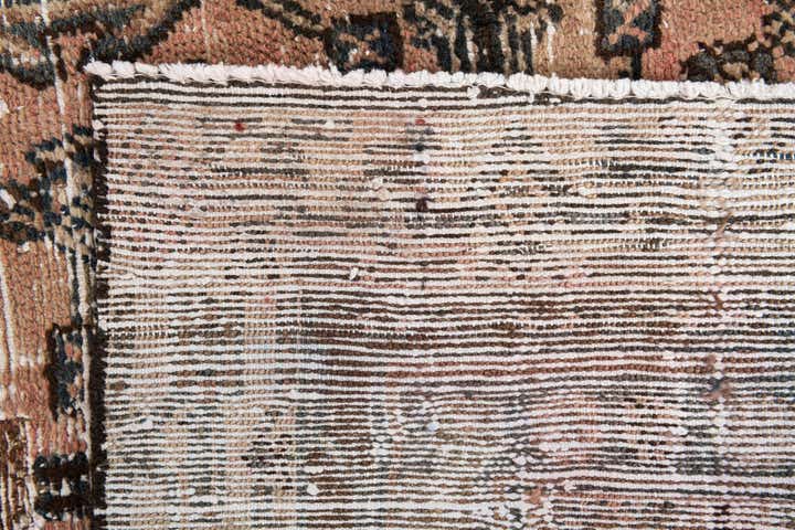 6' 2 x 10' Hand Knotted Ultra Vintage Persian Wool Rug