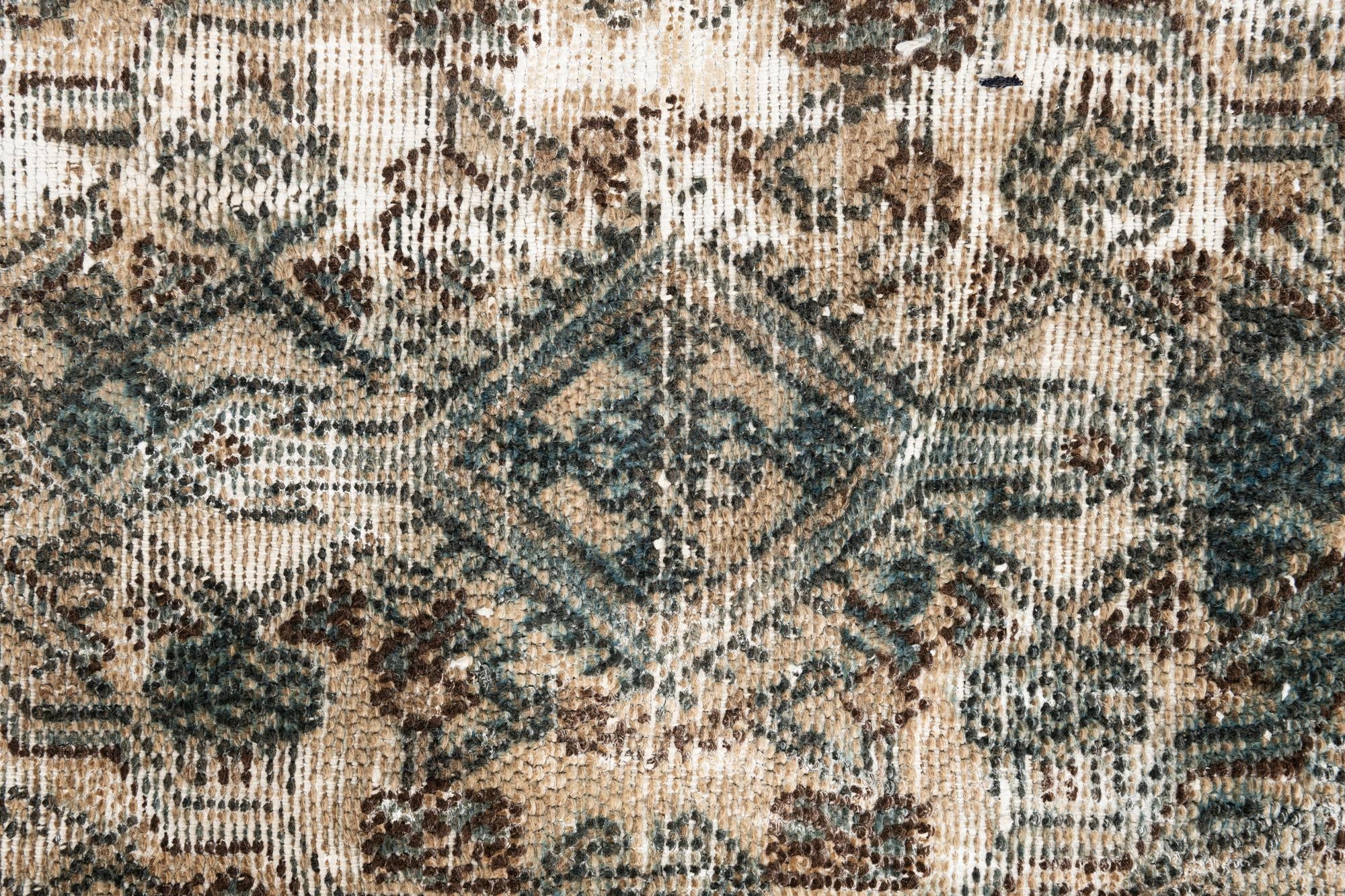 5' 8 x 8' 3 Hand Knotted Ultra Vintage Persian Wool Rug