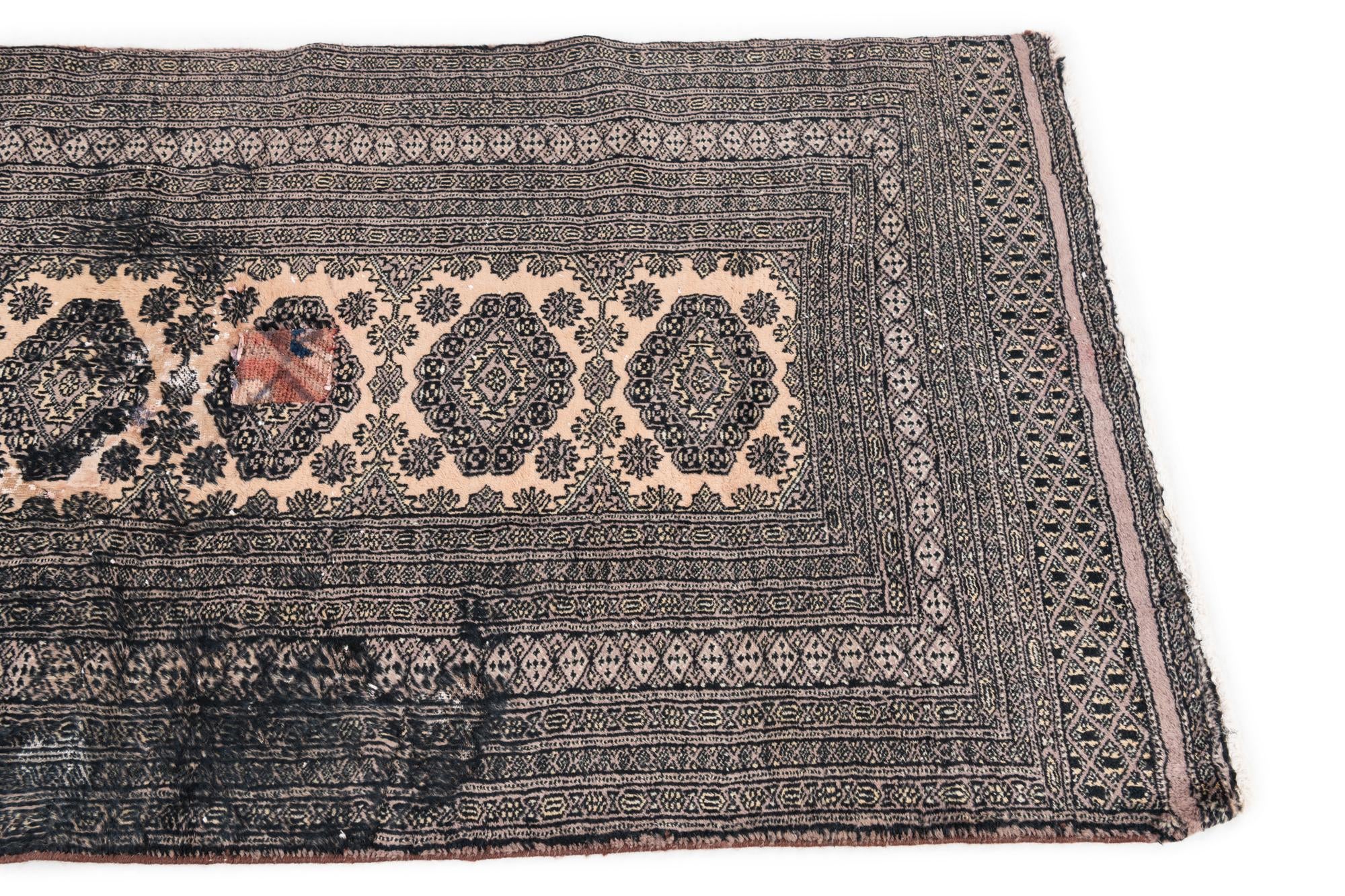 2' 10 x 5' Hand Knotted Ultra Vintage Persian Wool Rug