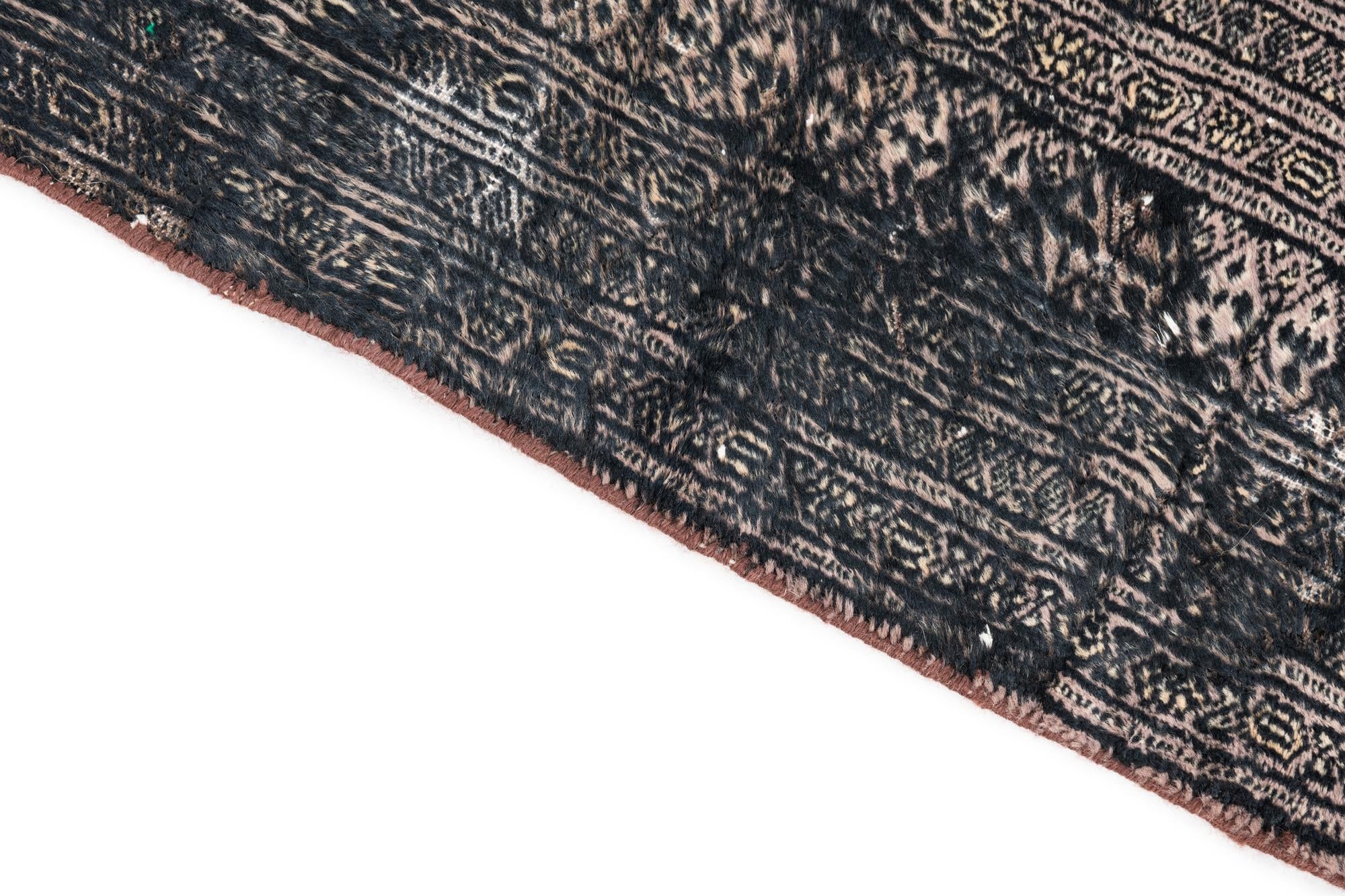 2' 10 x 5' Hand Knotted Ultra Vintage Persian Wool Rug
