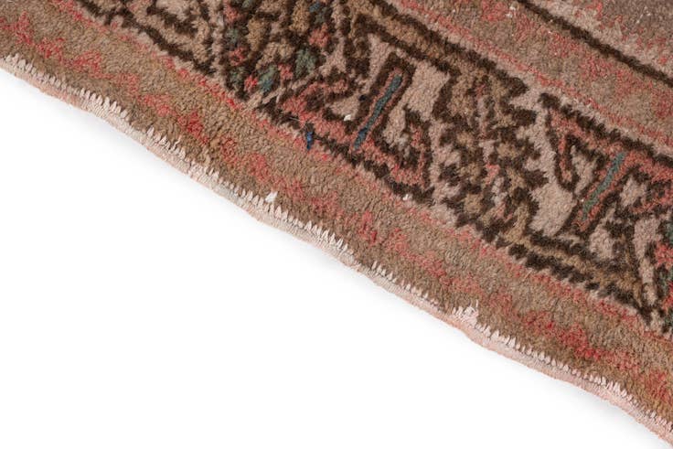 Detail image of 95cm x 140cm anudado a mano Ultra Vintage Alfombra Persa Lana