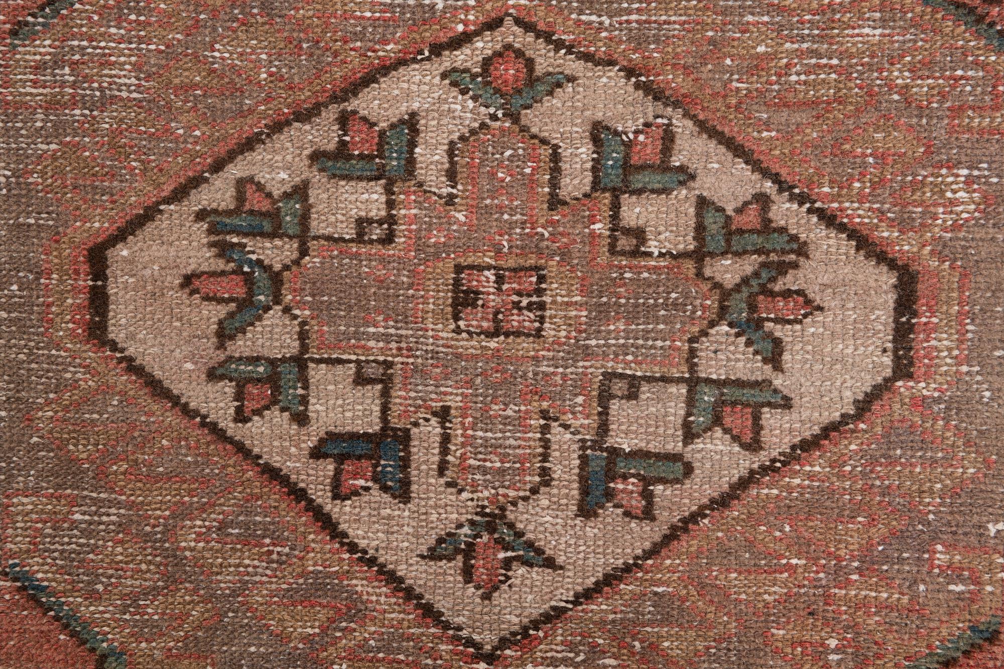 95cm x 140cm anudado a mano Ultra Vintage Alfombra Persa Lana