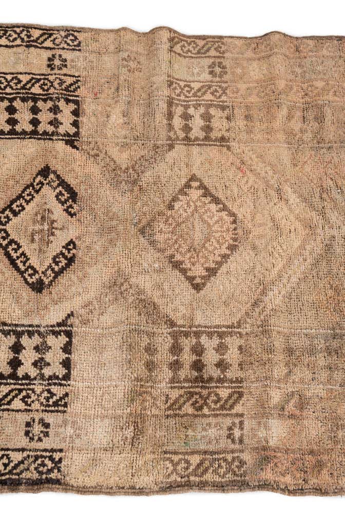 2' 6 x 4' Hand Knotted Ultra Vintage Persian Wool Rug