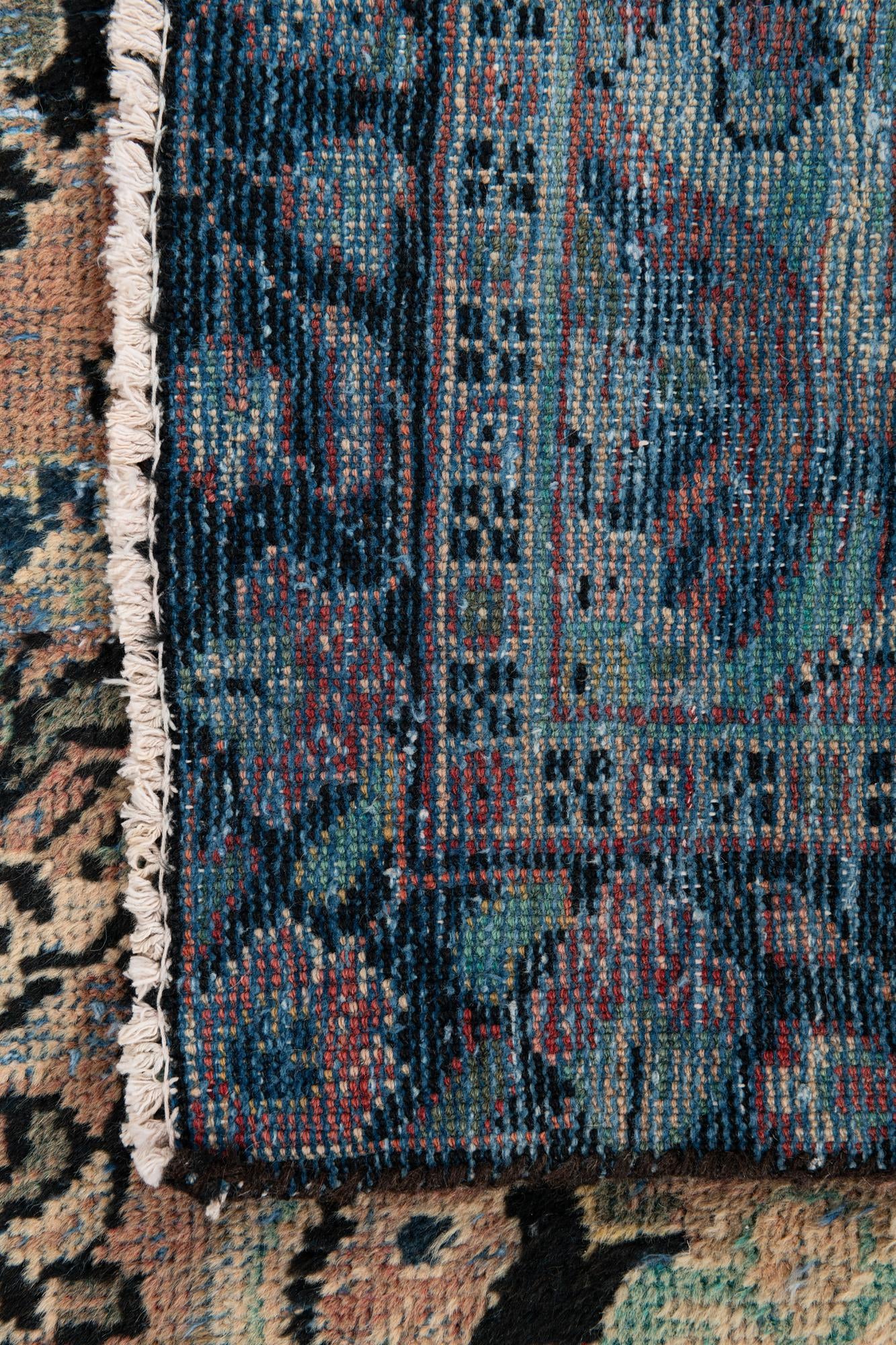 4' x 6' 3 Hand Knotted Ultra Vintage Persian Wool Rug